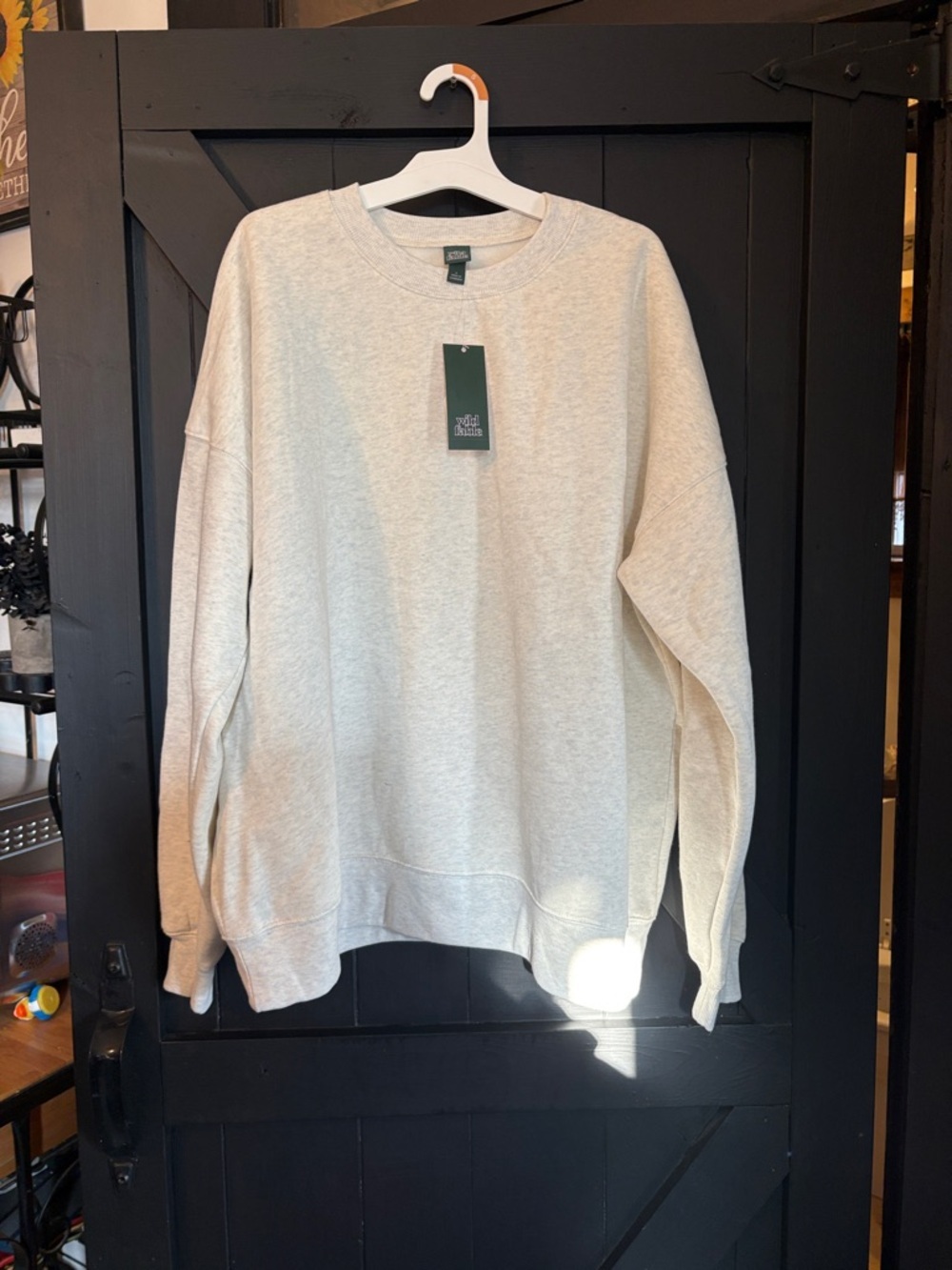 Men's Crewneck Sweatshirt - Light Heather Gray